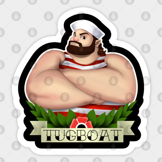 Tugboat Sticker by lockdownmnl09